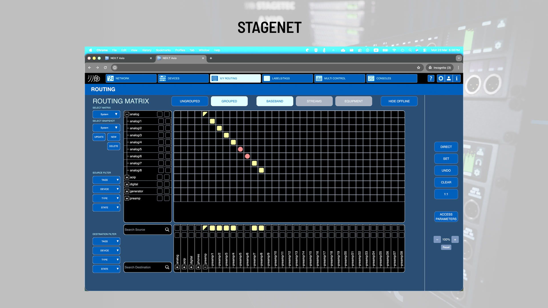 Control Software Info